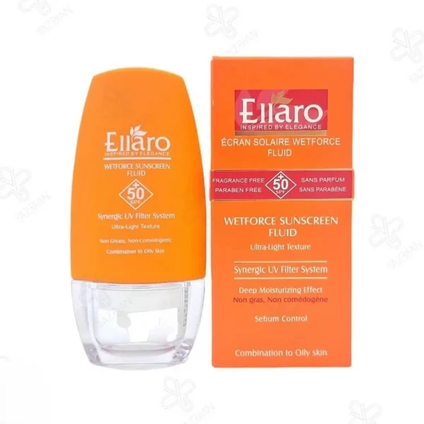 فلویید ضد آفتاب فاقد چربی وت فورس SPF 50 الارو حجم 50 میلی لیتر