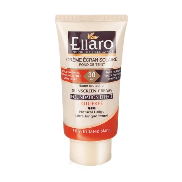کرم ضد آفتاب کرم پودری فاقد چربی SPF 30 الارو حجم 40 میلی لیتر - Image 2