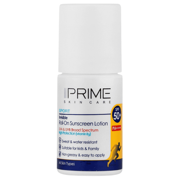 رول آن لوسیون ضد آفتاب SPF50 پرایم - Image 2