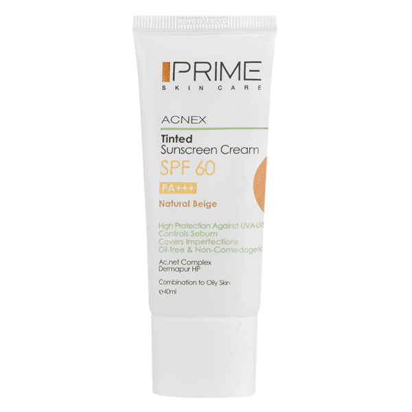 کرم ضد آفتاب رنگی SPF 60 پرایم - Image 2