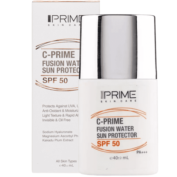 فلوئید ضد آفتاب SPF50 پرایم حجم 40 میلی لیتر