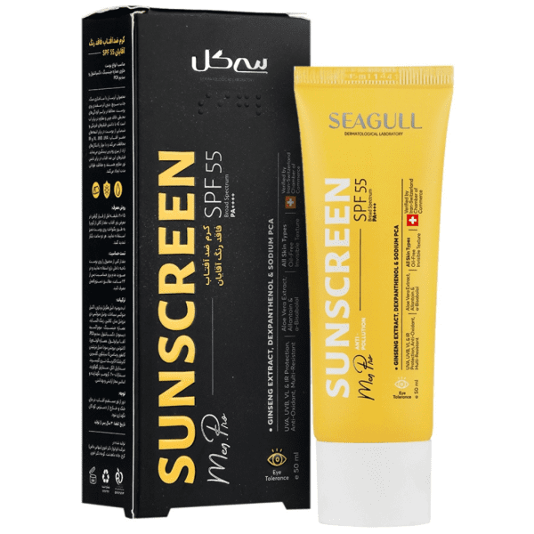 کرم ضدآفتاب آقایان SPF55 سی گل 